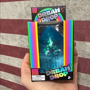 Dream Drop BLUE Glitter Stress Toy